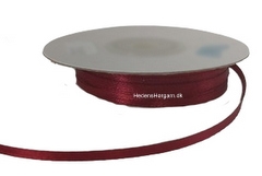 Satinbånd 3 mm farve bordeaux